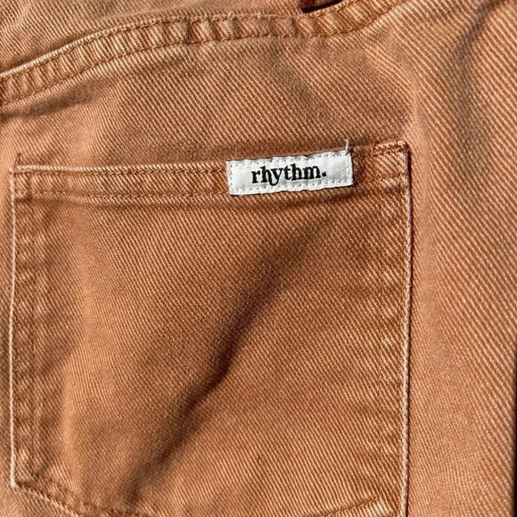 Rhythm  brown pants size 6 - Picture 6 of 6